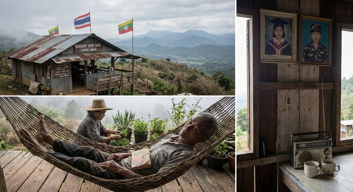 A Little Less Pain: Notes from a Hilltop Café